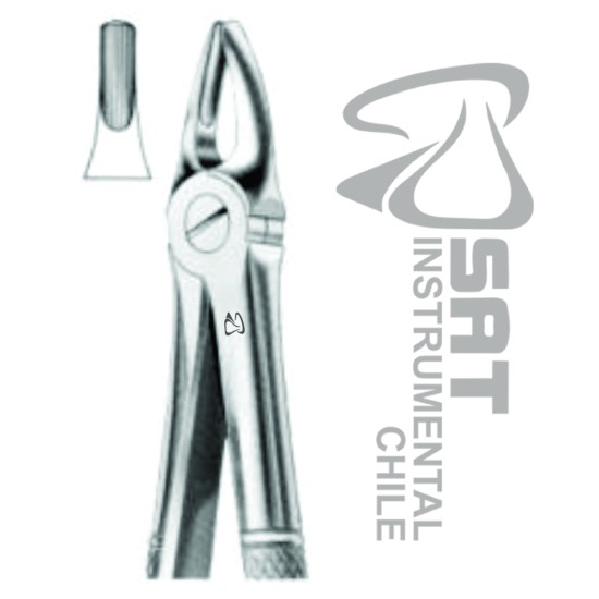 FORCEP RECTO ANTERIOR MEDIANO N?2