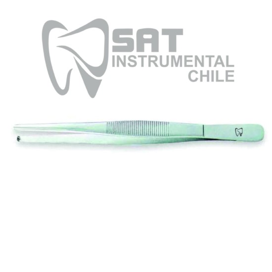 PINZA DE DISECCION 16 CM S/DIENTE