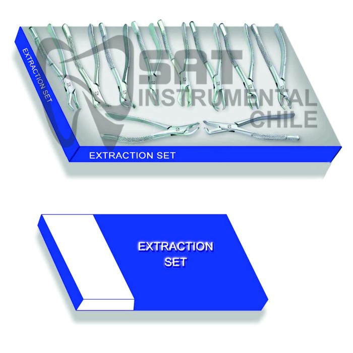 ESTUCHE DE FORCEPST/AMERICANO 10 PZAS